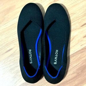 Rothy’s black flats size 8.5